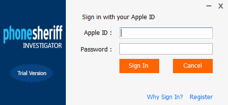 Insert Apple ID