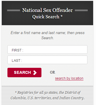 National Sex Offender