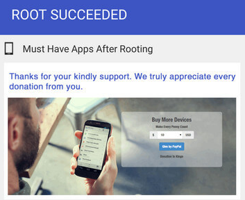 Root Succeeded