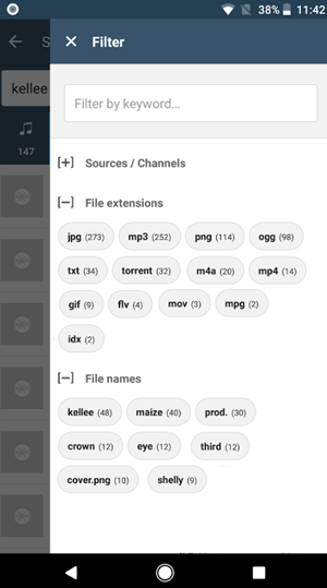 FrostWire Filter